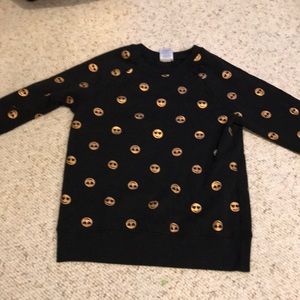 Smiley face sweatshirt